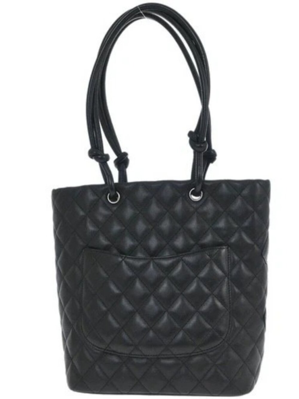 Chanel Black Calfskin Cambon Ligne Tote Handbag - Picture 2 of 16